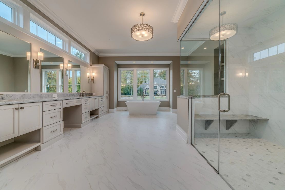 Master bathroom