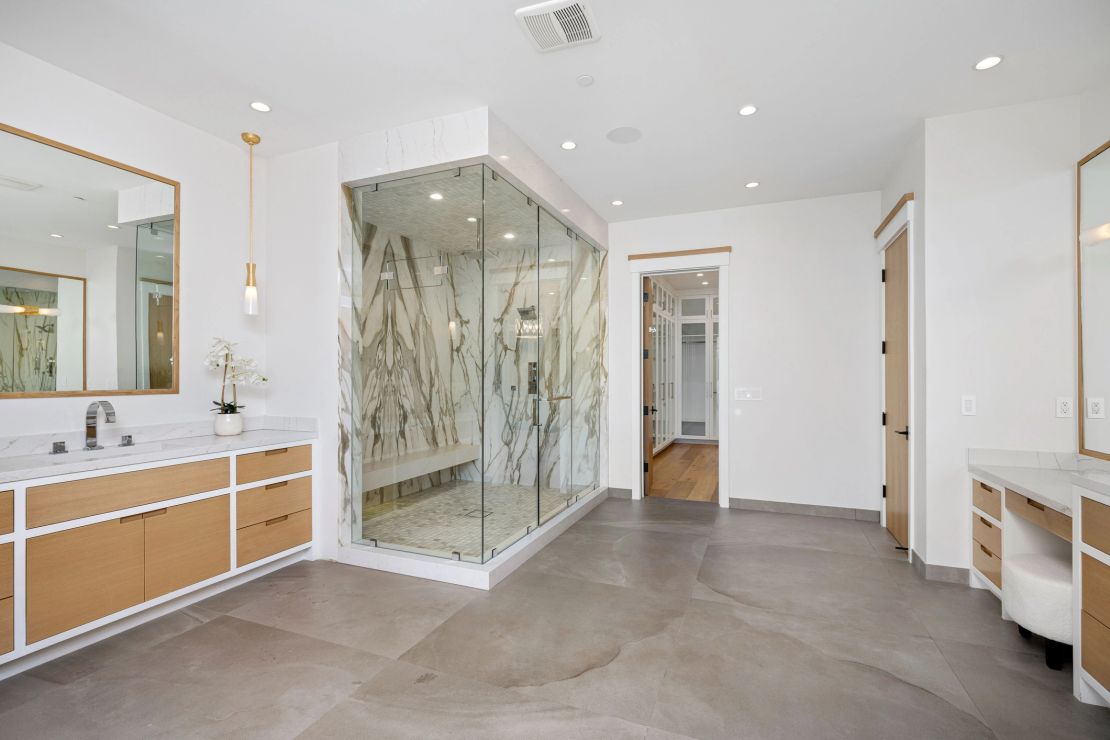 Wet-room style shower